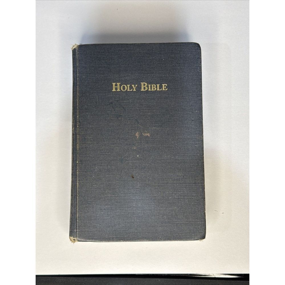 Thomas Nelson Holy Bible RSV Second Edition Hardcover Black Vintage 1971 NT